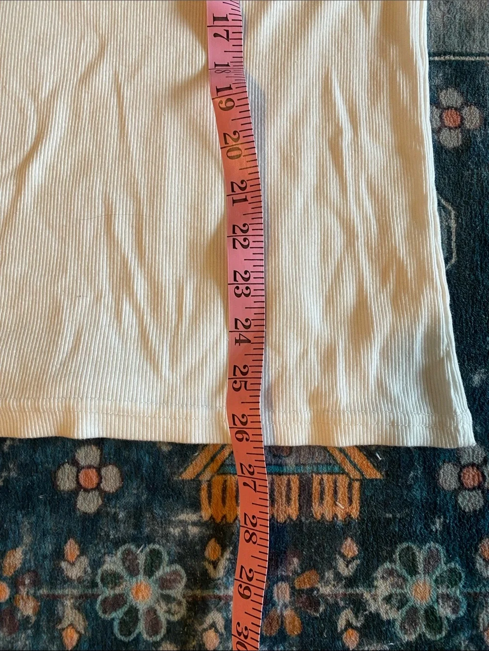 NWOT Fitted Ribbed Tank Top - Picture 4 of 4
